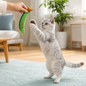 Catnip Infused Plush Mouse Toy