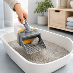 Self-Cleaning Litter Box Scoop